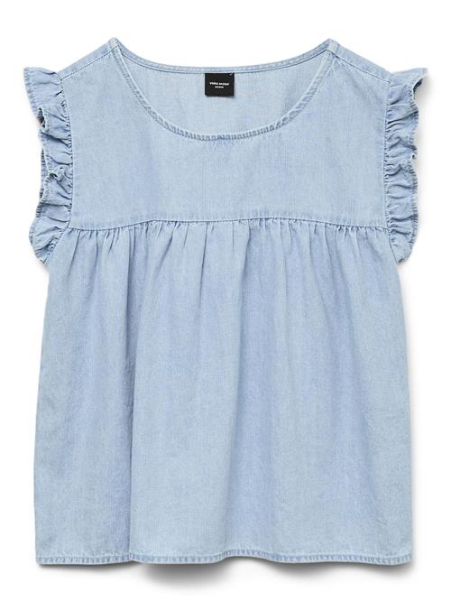 VERO MODA Bluse 'VMBECCA'  blue denim