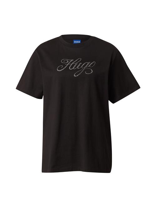 Se HUGO Shirts  sort / sølv ved About You