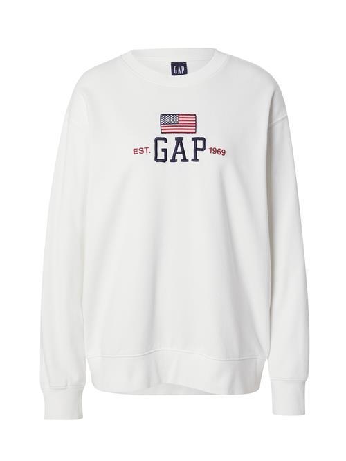 GAP Sweatshirt  navy / rød / hvid