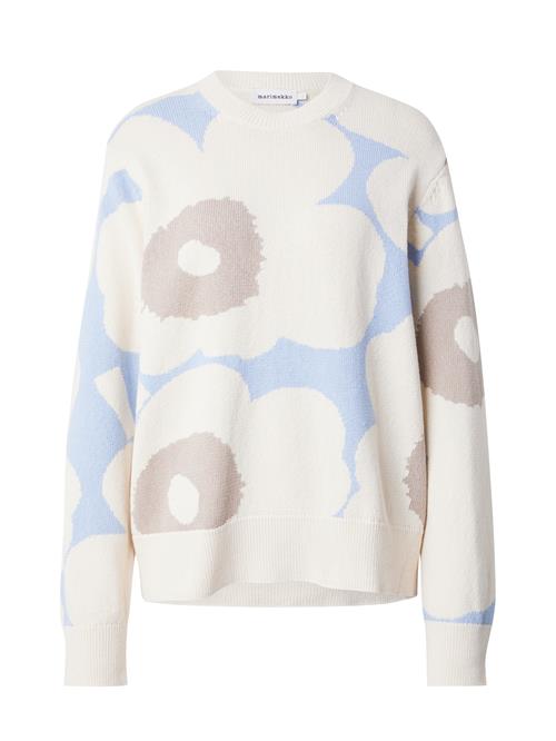 Marimekko Pullover 'SESONKI UNIKKO'  beige / lyseblå / mokka