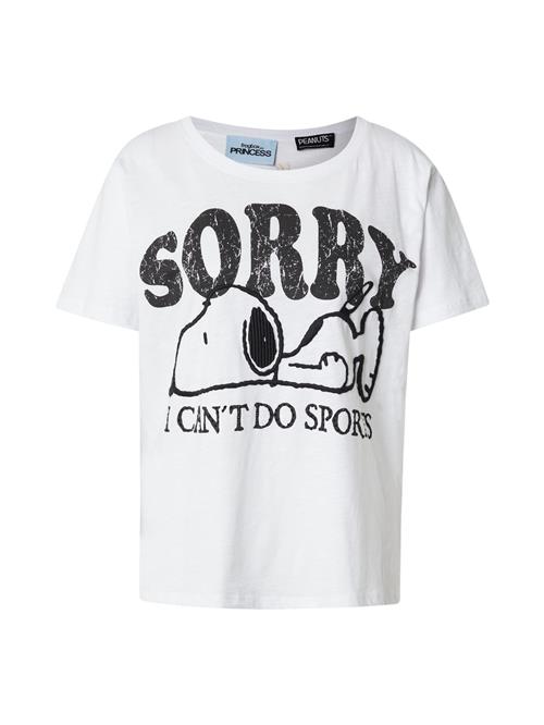 Frogbox Shirts 'Snoopy Sorry'  sort / hvid