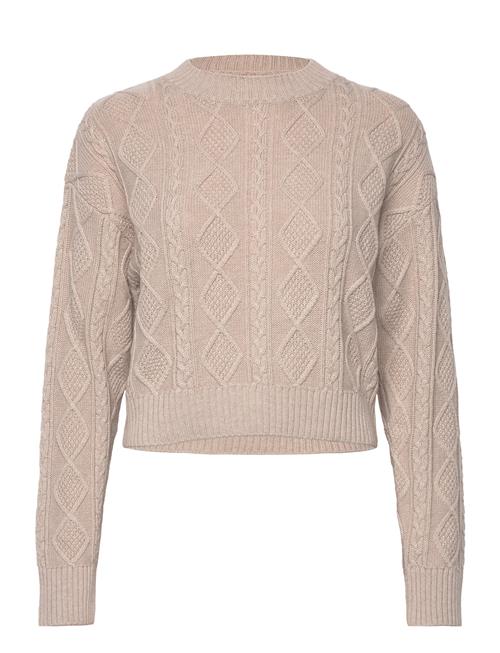 Eliette Crew Neck Crop 14938 Samsøe Samsøe Beige