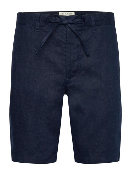 Relaxed Linen Ds Shorts GANT Blue