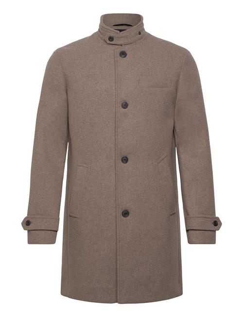 Jack & Jones Jjemelton Wool Coat Sn Jack & J S Brown