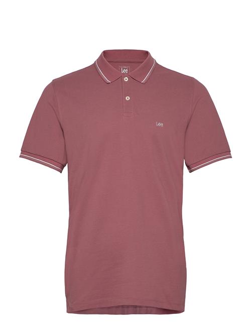 Pique Polo Lee Jeans Red