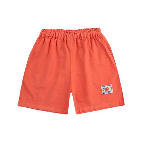 Bobo Choses Smiling Vævede Bermudashorts Red 2-3 Y  Rød  2-3 år  mand