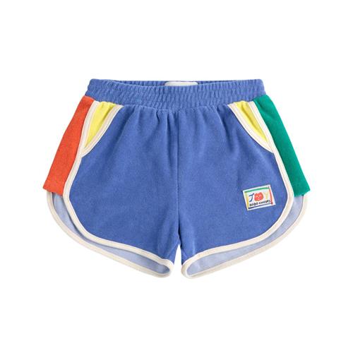 Bobo Choses Smiling Color Block Shorts Af Frotté Blue | Blå | 8-9 years