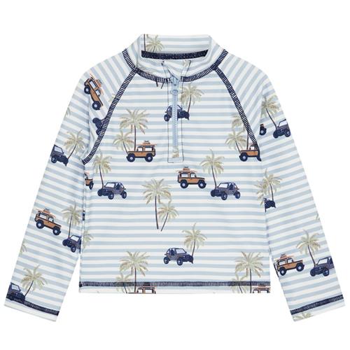 Hust&Claire Maiak Rashguard White | Blå | 3-4 years