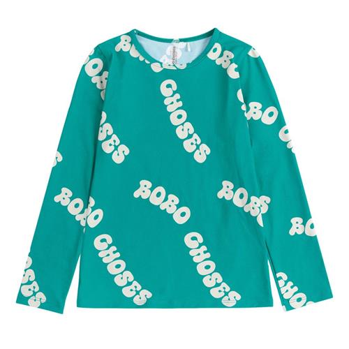 Bobo Choses Wavy Bobo Choses All Over Badetop Green 4-5 Y  Grøn  4-5 år  mand