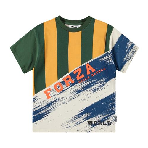 Molo Rodney Short Sleeve T-Shirt Mash Up 104cm  Gul  104 cm  mand