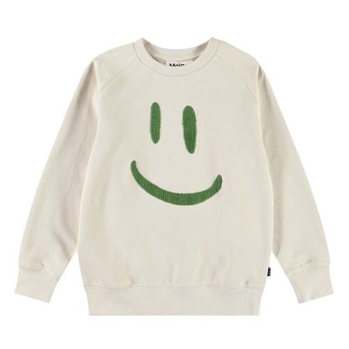 Molo Mike Sweatshirt White Noise 140 cm  Hvid  140 cm  Unisex