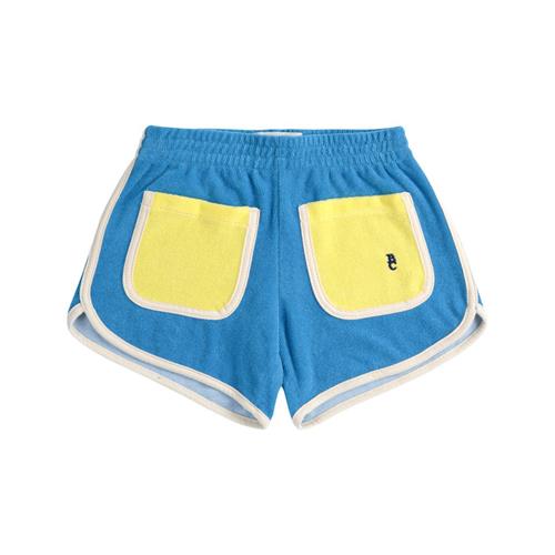 Bobo Choses Blue Color Block Shorts Af Frotté Light Blue 10-11 Y  Blå  10-11 år  mand