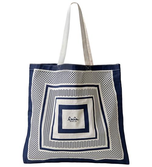 Lala Berlin Shopper - Maja - Heritage Stripe Navy