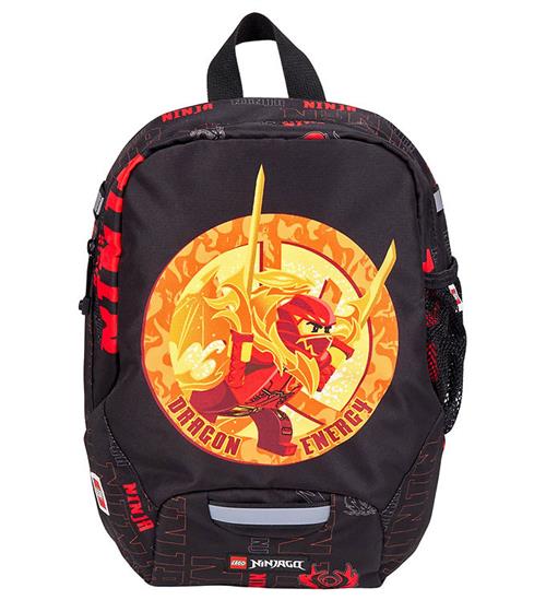 LEGO® Tasker LEGO® Ninjago Børnehavetaske - Dragon Energy - 10 L - Sort