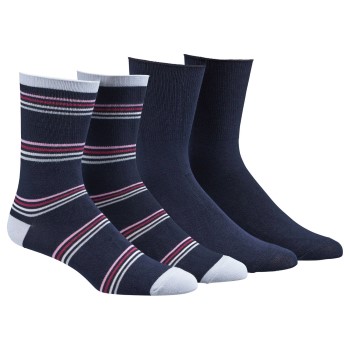 Damella Strømper 2P Bamboo Socks Marineblå Str 39/42 Dame