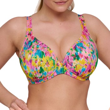 PrimaDonna Swim Ubud Plunge Bikini Top Flerfarvet C 80 Dame