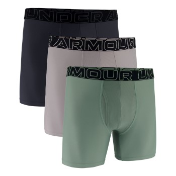 Under Armour 3P Performance Tech Solid 6in Boxers Flerfarvet polyester Large Herre