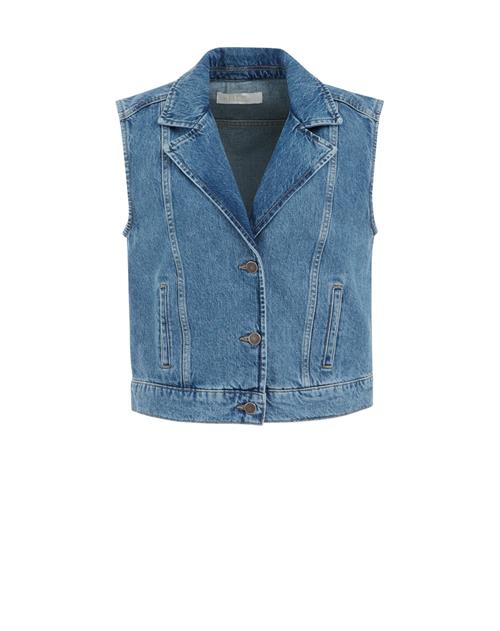 WE Fashion Vest  blue denim