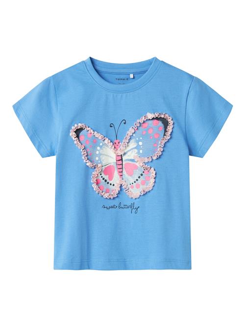 NAME IT Bluser & t-shirts 'NMFDITTO'  himmelblå / pink / lyserød / sort