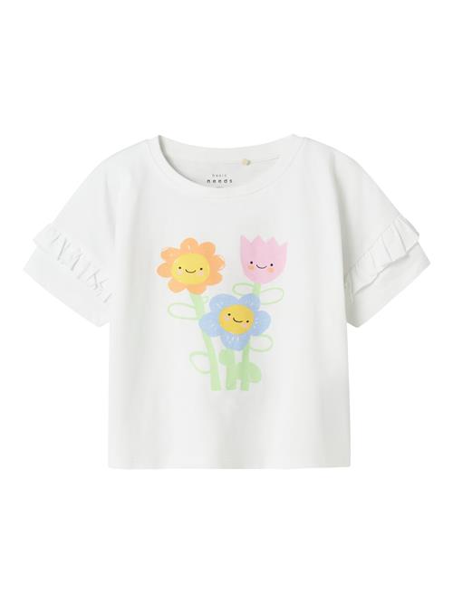 Se NAME IT Bluser & t-shirts 'NMFVILENA'  lyseblå / gul / orange / hvid ved About You