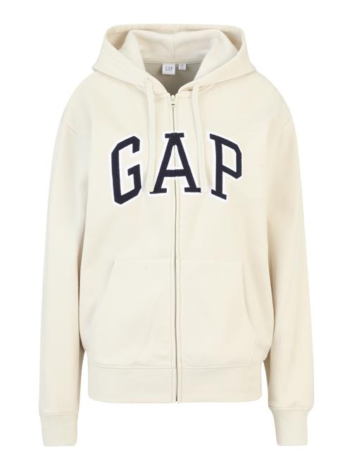 Gap Tall Sweatjakke 'HERITAGE'  beige / marin / hvid