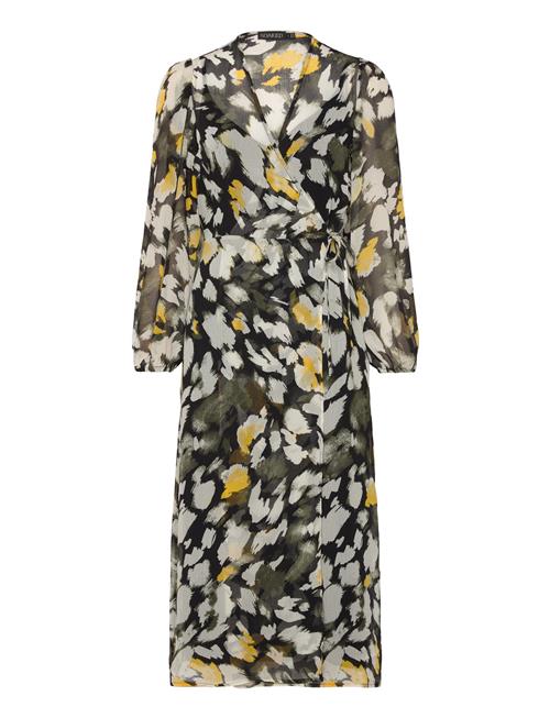 Sljosefine Wrap Dress Soaked In Luxury Green