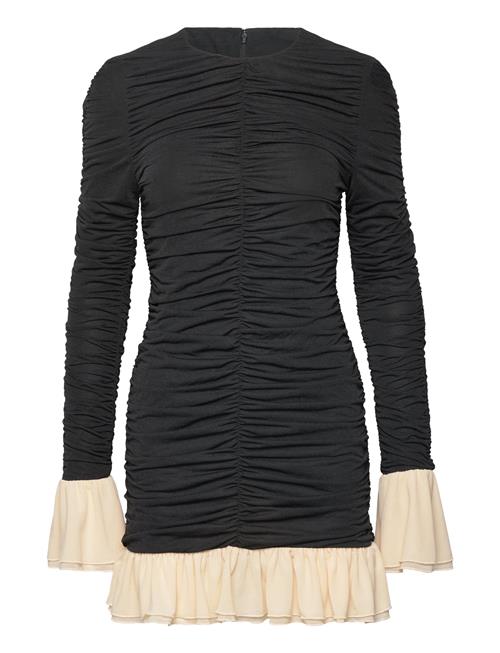 Mini Ruched Ls Dress ROTATE Birger Christensen Black