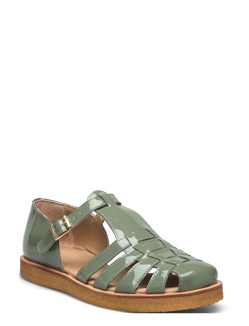 Sandals - Flat - Closed Toe - Op ANGULUS Green