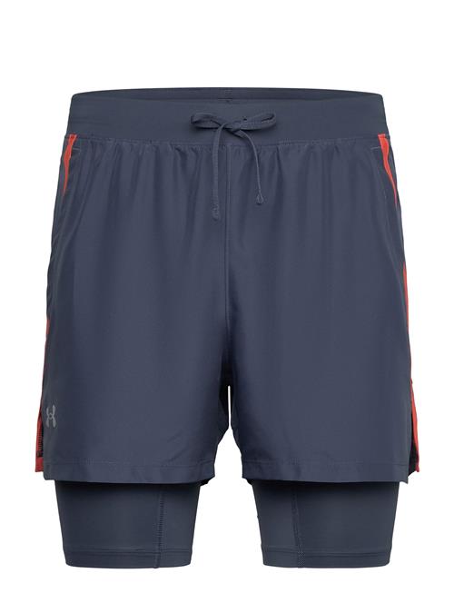 Ua Launch 5'' 2-In-1 Shorts Under Armour Grey