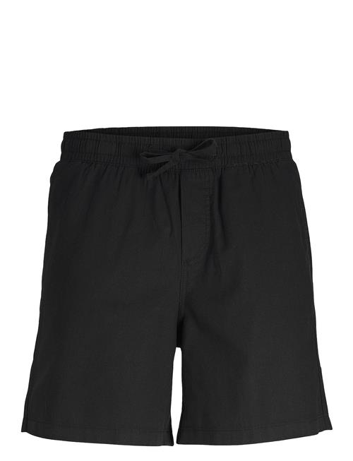 Jack & Jones Jpstjaiden Summer Linen Blend Short Sn Jack & J S Black