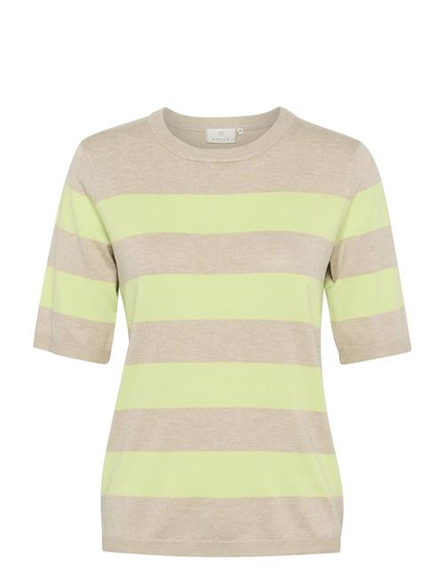 Kamala Striped Knit Kaffe Green