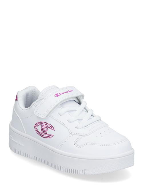 Rebound Platform Glitter G Ps Low Cut Shoe Champion White