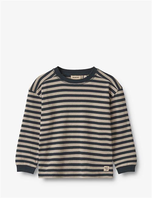 T-Shirt L/S Frans Wheat Navy