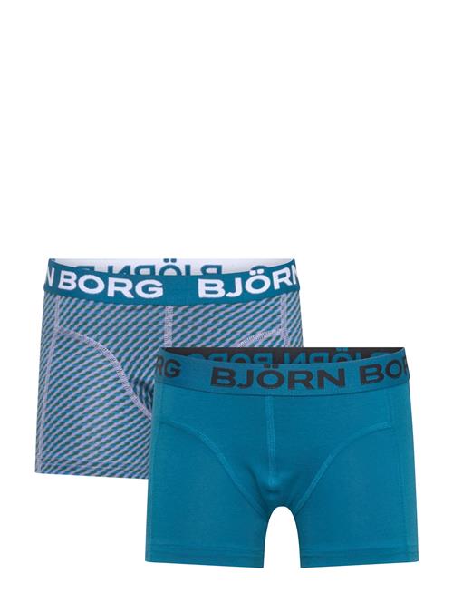 Cotton Stretch Boxer 2P Björn Borg Blue