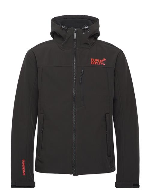 Hooded Soft Shell Trekker Jkt Superdry Black