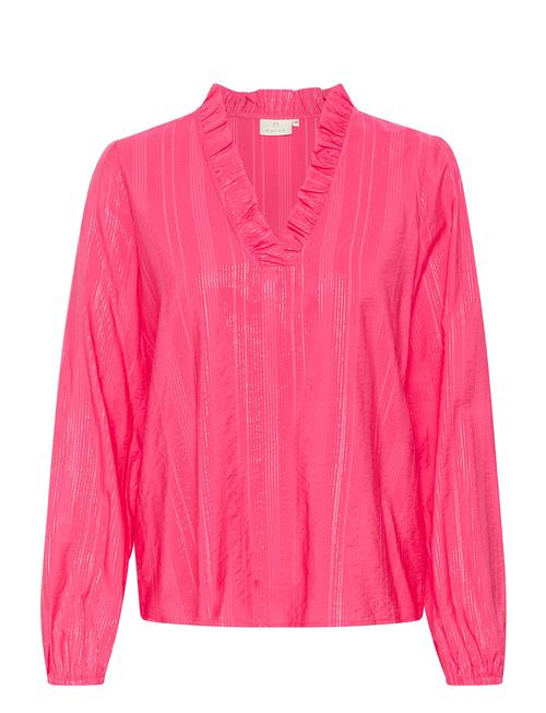 Kasanni Blouse Kaffe Pink