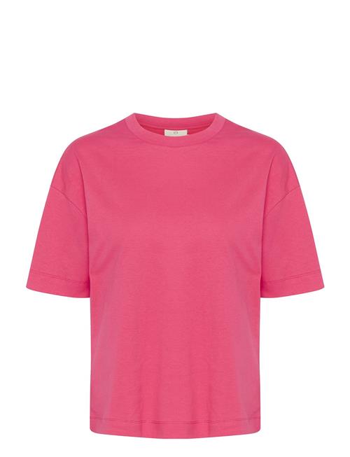 Katomina T-Shirt Kaffe Pink