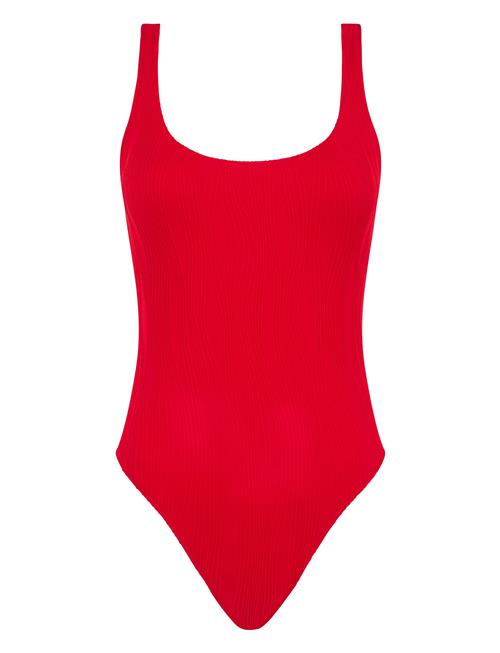 Swim Wirefree T-Shirt Swimsuit Chantelle Beach Red