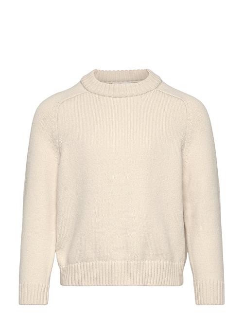 Braided Knitted Sweater Mango Beige