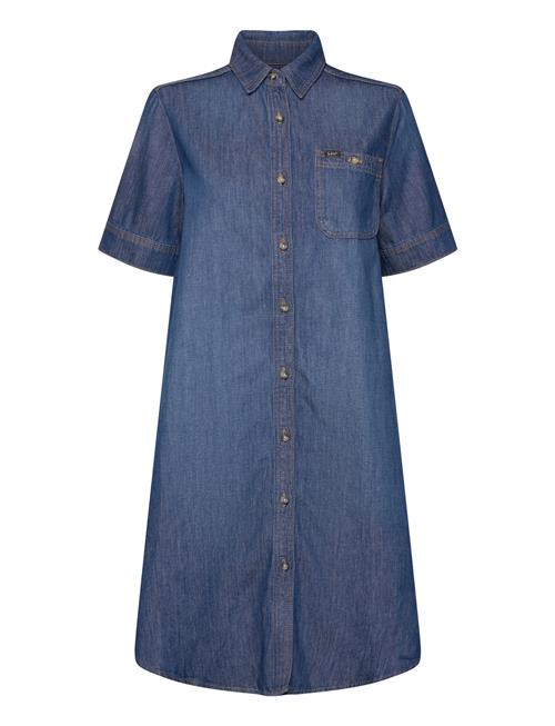 All Purpose A Line Dress Lee Jeans Blue