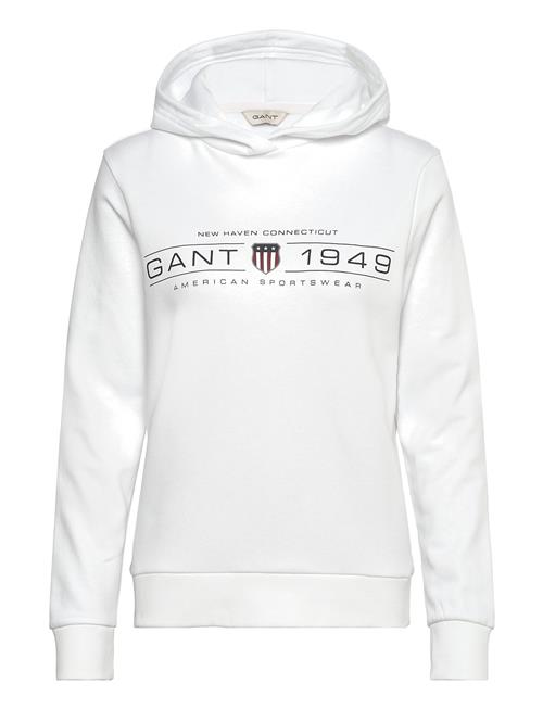 Reg Shield Hoodie GANT White