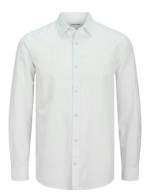 Jack & Jones Jjesummer Shirt Ls Sn Jack & J S White