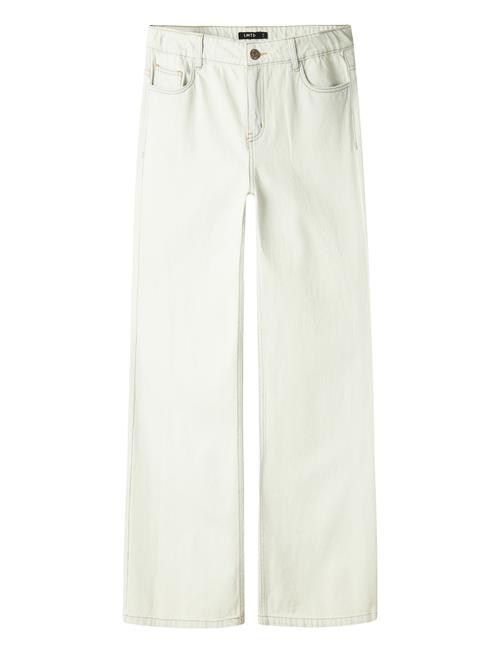 Nlfnoud Lw Lc Wide Pant LMTD White