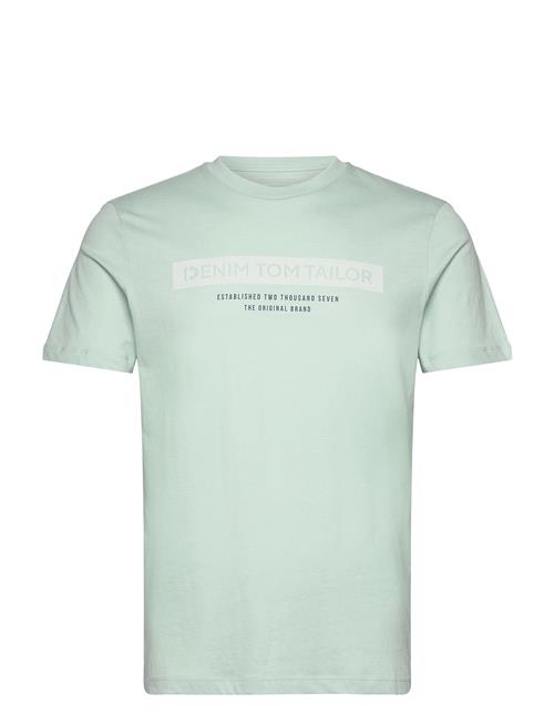 Printed T-Shirt Tom Tailor Green