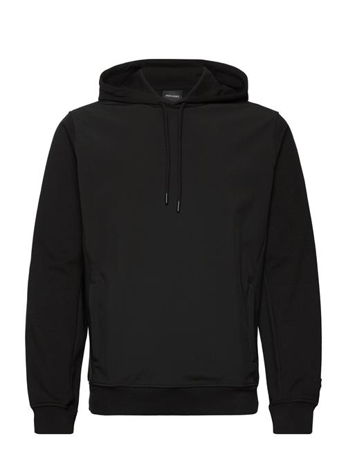 Softshell Hybrid Pullover Hoodie Lyle & Scott Black