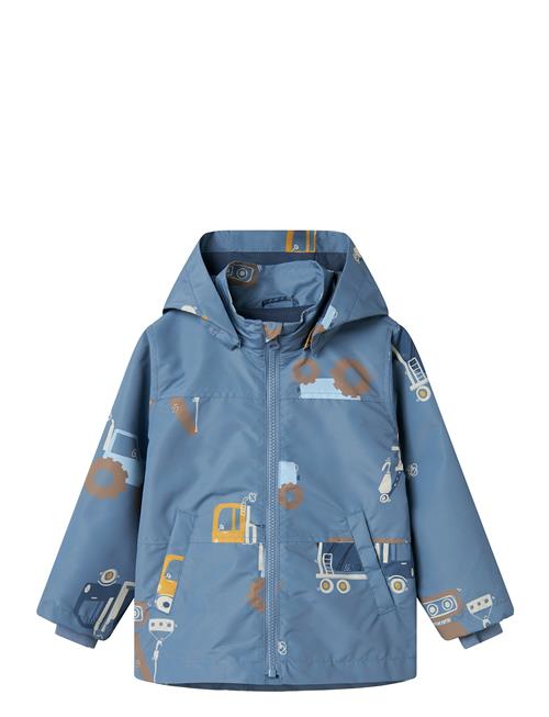 Nmmmax Li Jacket Aop Name It Blue