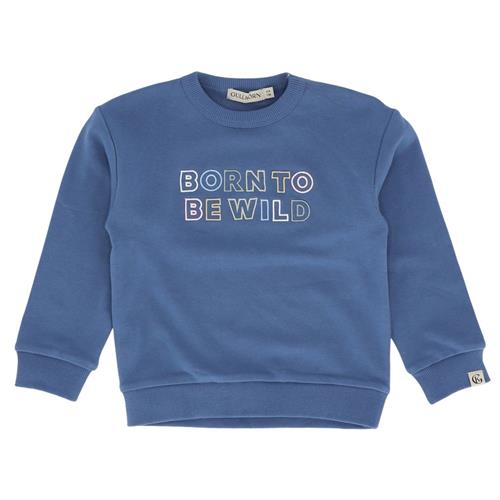 Gullkorn Design Born To Be Wild Sweater Blue Steel | Blå | 86 cm