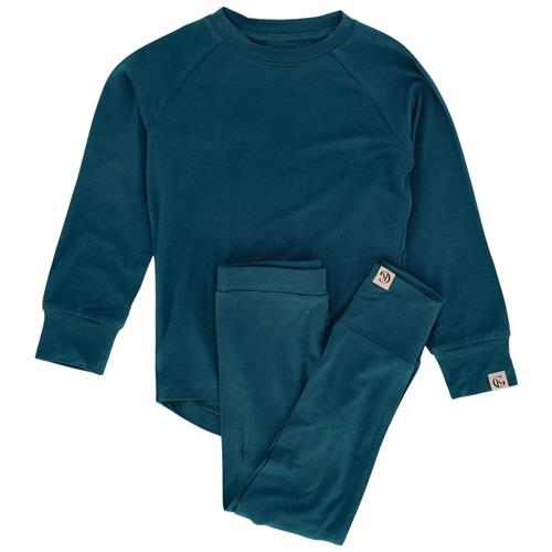 Gullkorn Design Vennen Baselayer Bluegreen | Blå | 86/92 cm