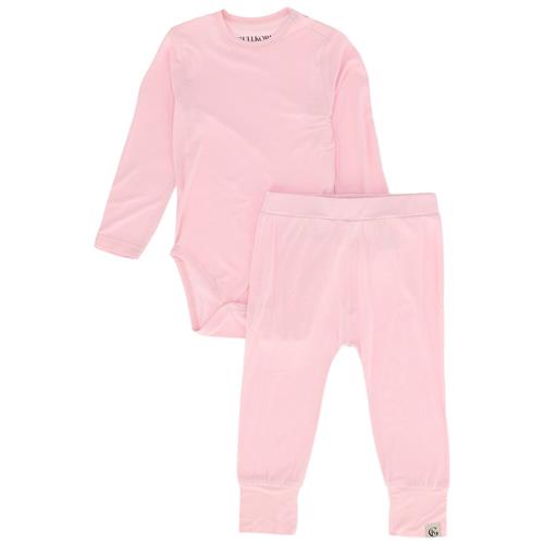 Gullkorn Design Vennen Sæt Med Tøj Light Pink 86 cm  Lyserød  86 cm  Unisex