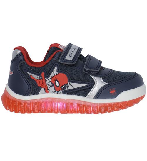 Geox Blinkesko - B Lightyloo - Marvel Spider-Man - Navy/Red